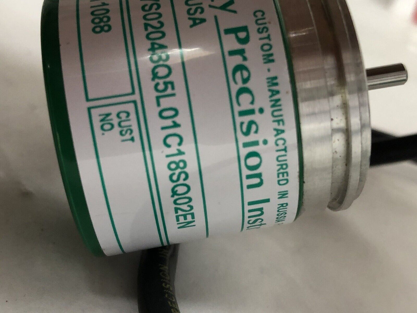New Gurley Precision Encoder R137s02048q5l01c18s Shaft  1/8" X 23/64", An
