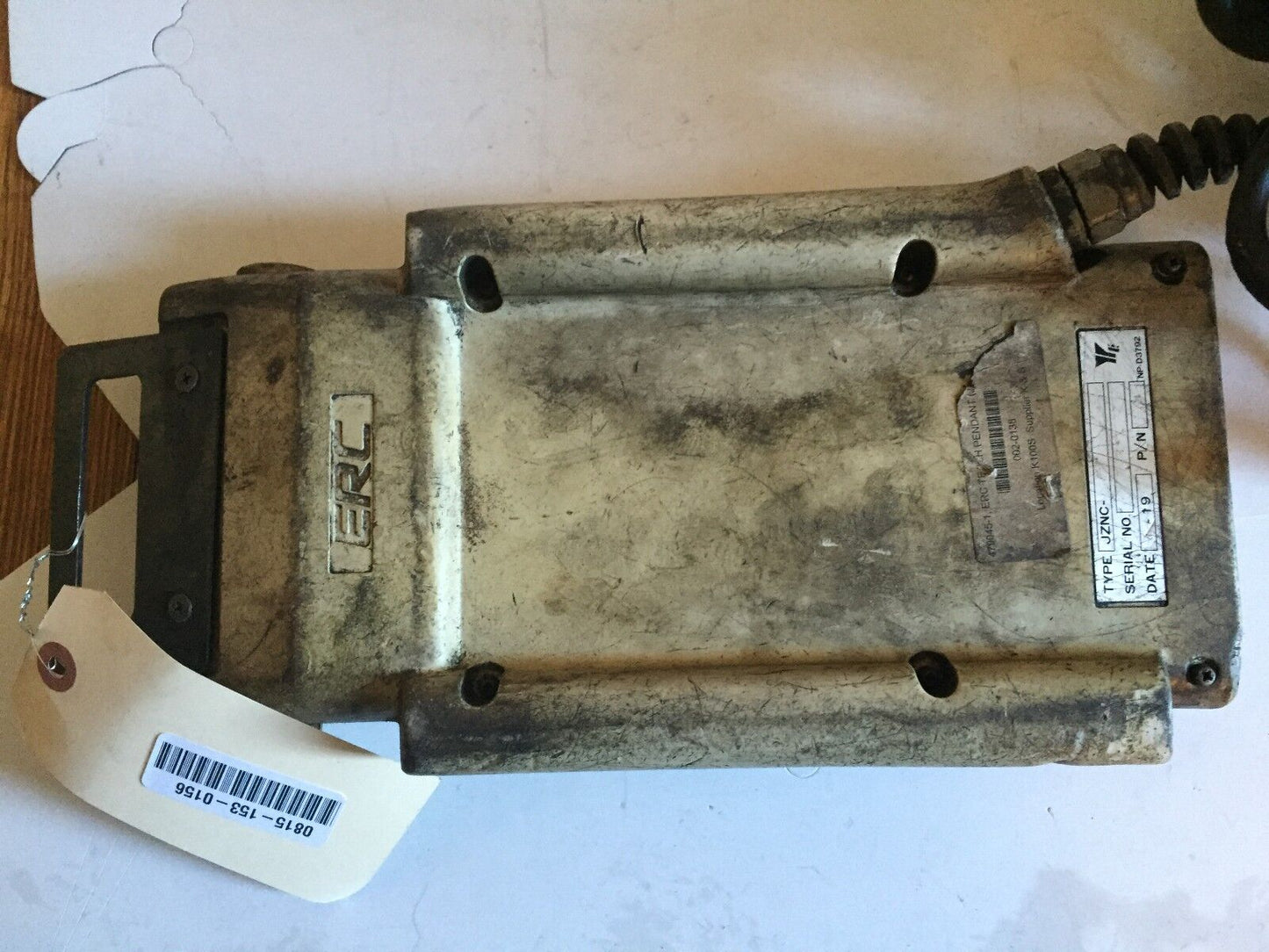 Yaskawa Jznc-Tb24l,Jznc Robotic Teach Pendent Np-D3792,Erc 479045-1,002-0138,Bc
