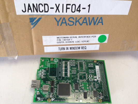 New Yaskawa Jancd-Xif04-1,142154-1 Robotic Motoman Communication Serial Board,Db