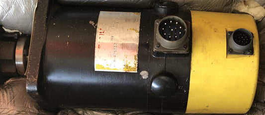 Fanuc M-319052 Dc Servo Motor, Shaft Diameter: 1-3/8" ,83.7,012,2500M,Hj