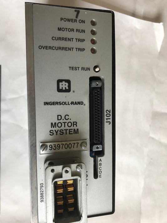 Ingersoll-Rand 93970077 D.C. Motor System Tool Controller 93882793,Et