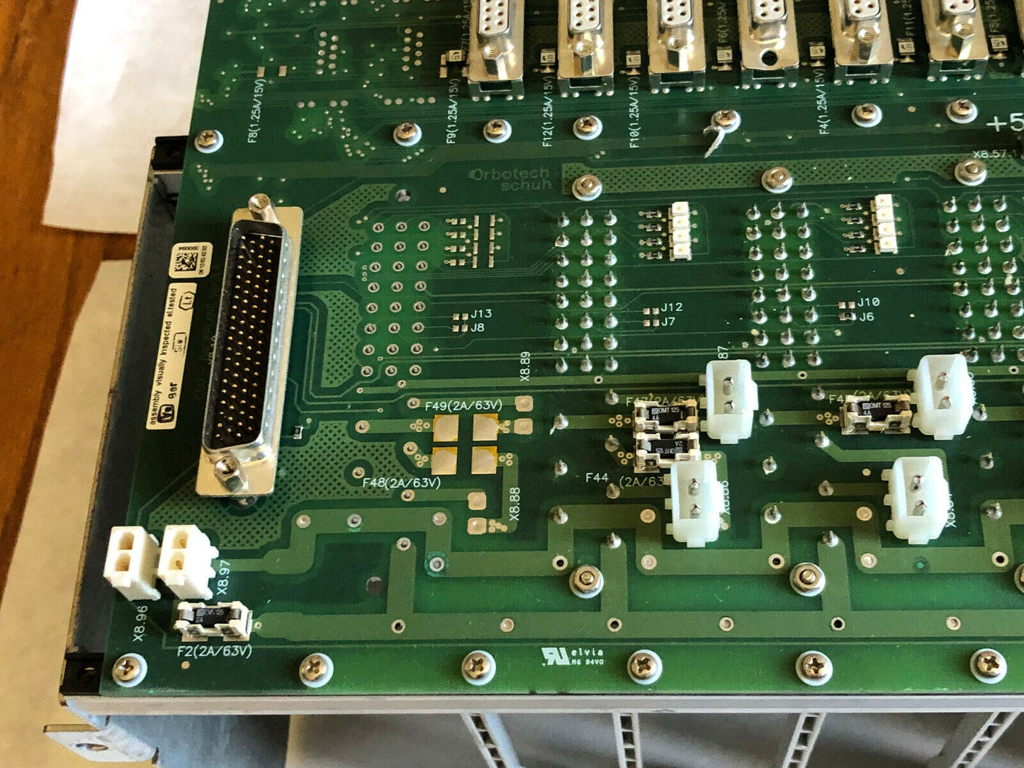 Orbotech 0375805A,Orbotech 0375683A,Elvia Ng,Ceu-Backplane Ver. 3.4,Rack Base,Cg