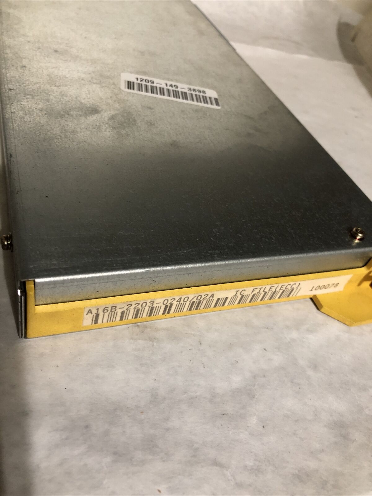 Fanuc A16b-2203-0240/02A Ic File (Ecc) Module,A16b-2203-0240/02A Board,Bk,Fd,Si