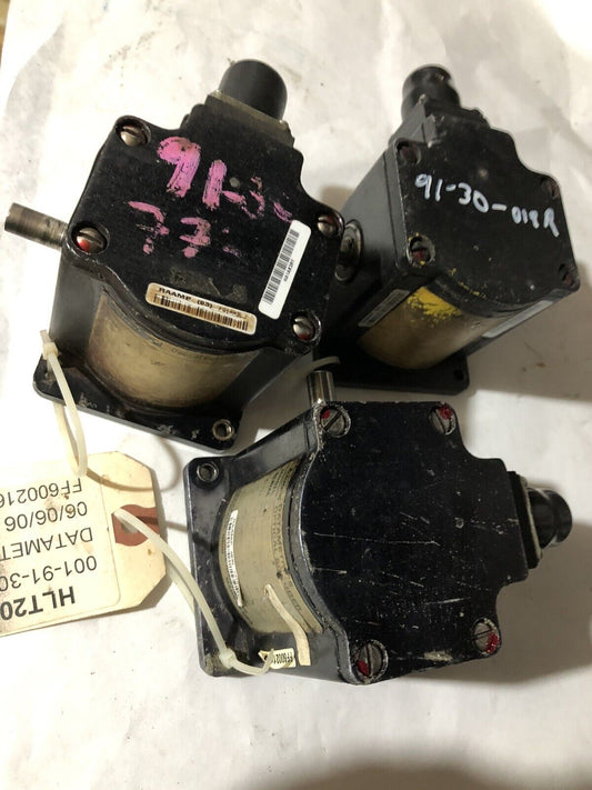 Lot 3 Ledex Hd30 Datametrics Optical Rotary Encoder 3/8" Shaft U0-0020-58E-2,Tn