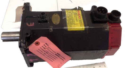 Ge Fanuc 12/3000,Fanuc A06b-0143-B175/0076 Ac Servo Motor,3Ph,155V,Rpm 3000,Te