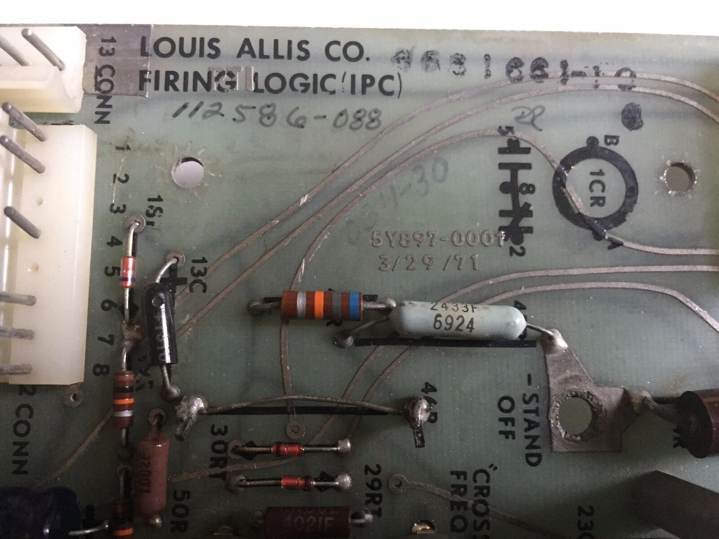 Louis Allis 5Y897-0001,Firing Logic, Magnetek 5Y897-0100, 46S166110,Ec