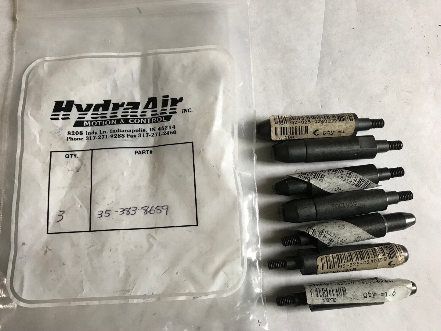 New 1/8"  Hydra Air 7001989 Check Valve, 1/8" Npt 92-825-0240Itp,Tip,Sb