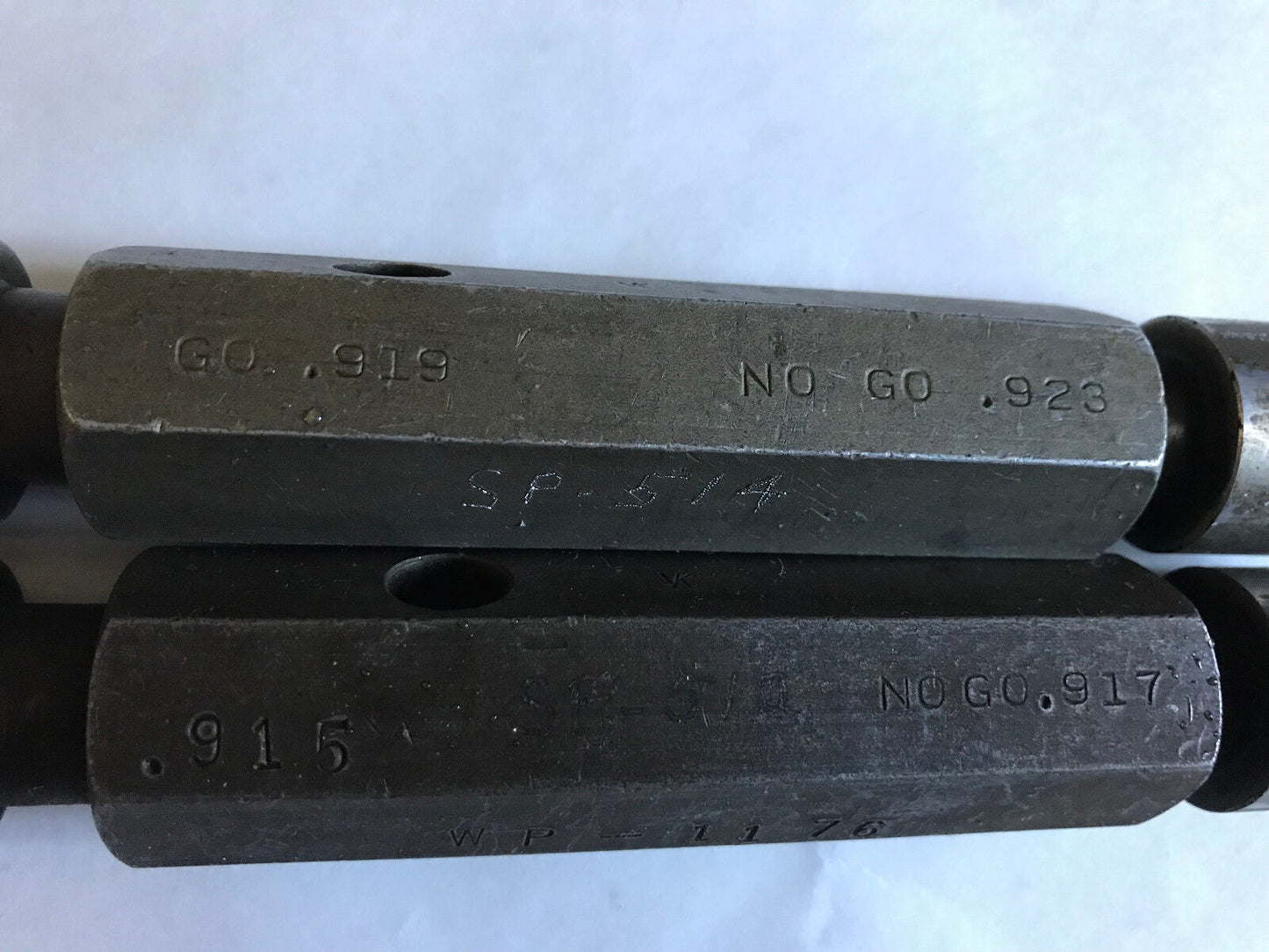 Lot The Pipe Machinery Go No Go Plug Gage .919,.923,.915,.917,Sa