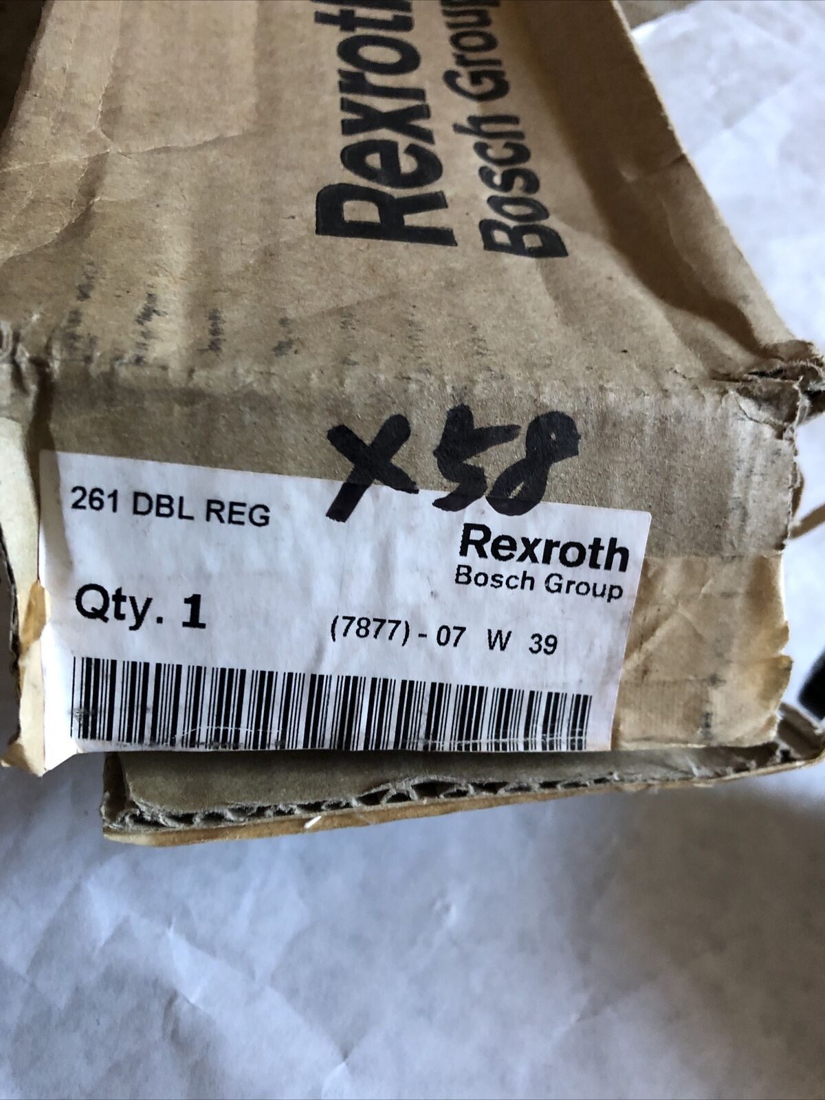 New Rexroth 262-280-400-1,Rexroth Iso2 5592/2 Pneumatic Valve Manifold,Te