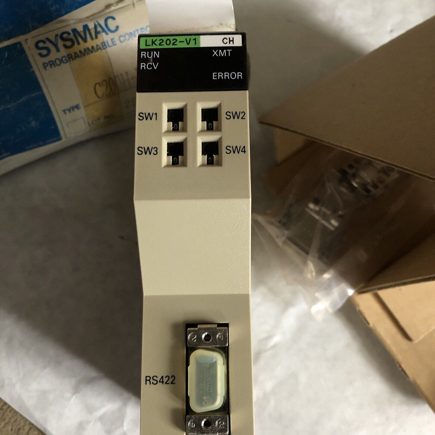 Omron C200h-Lk202-V1,Omron C200hlk202v1,Lk202-V1 Communication Link Module,Dd