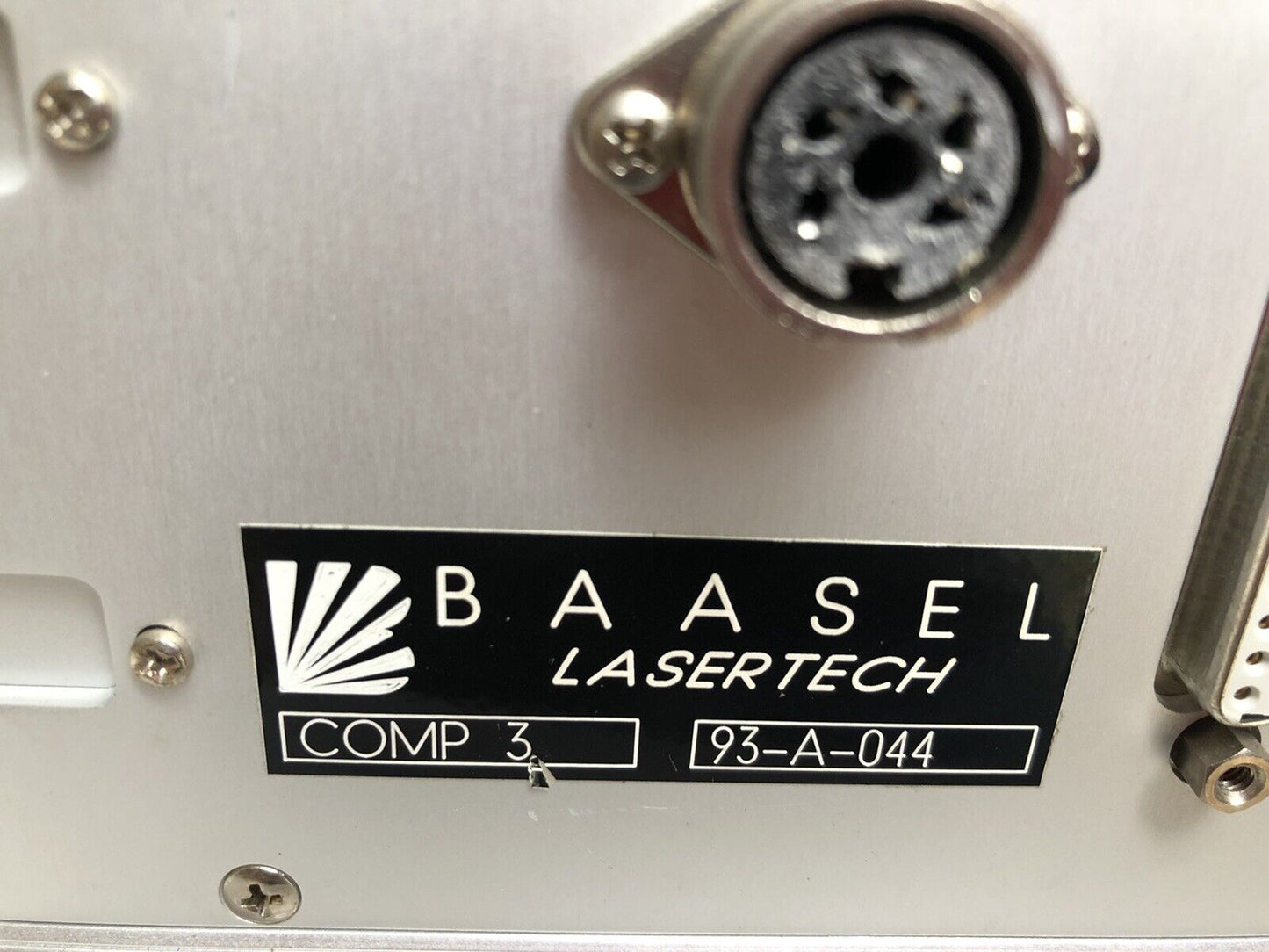Baasel Lasertech Cpu-37X,Comp 3 93-A-044 Laser Controller System Processor,Di