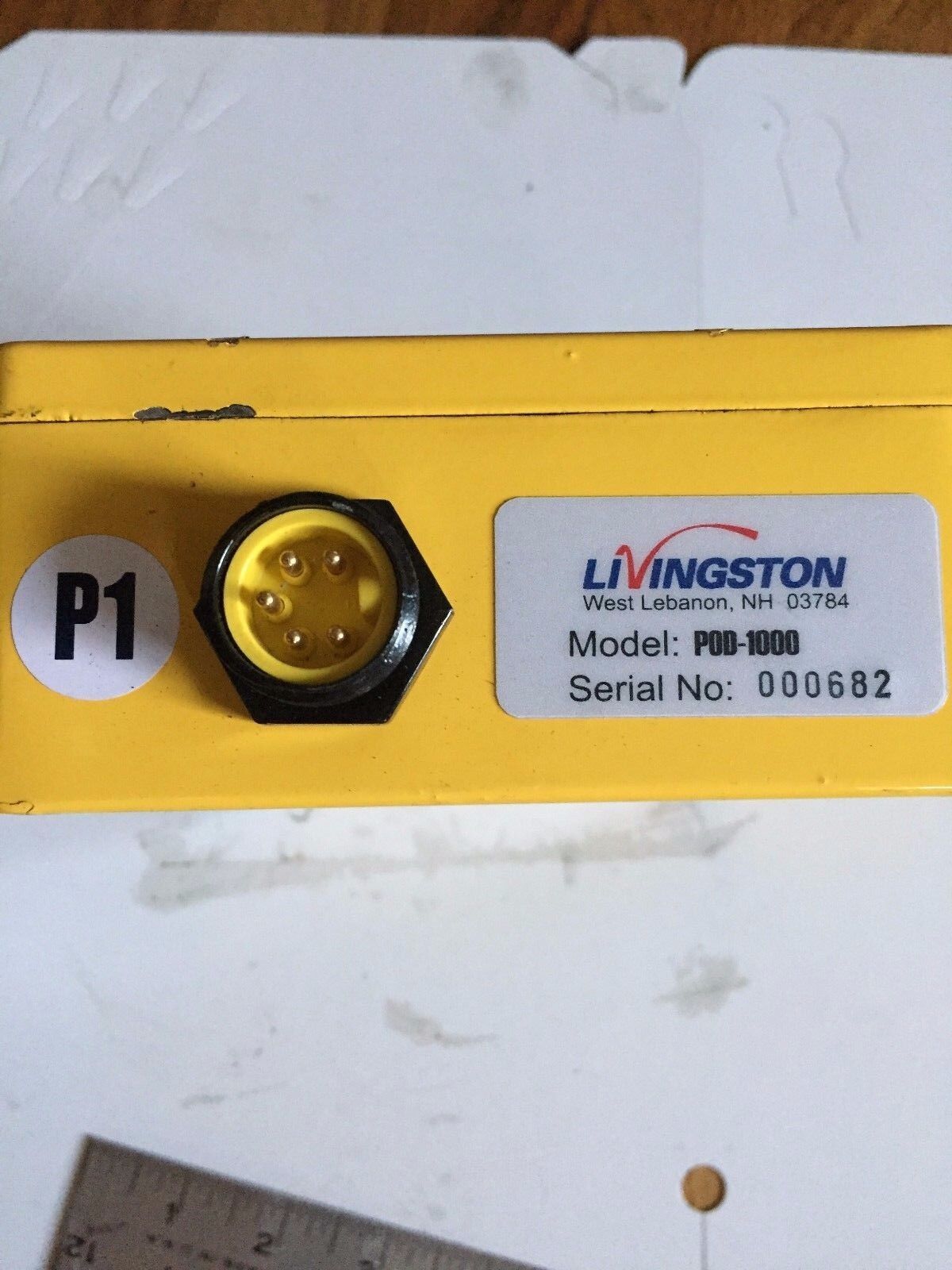 Livingston Pod-1000,P0d-1000,Pod-1001,P0d-1001,P1 Pod Resistance Weld Monitor,Ec