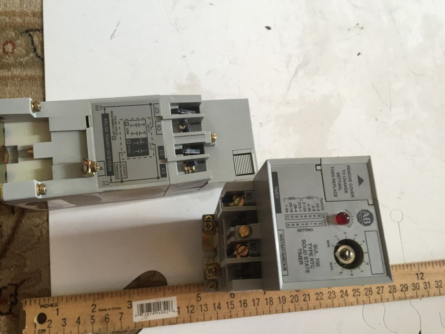 Allen Bradley 700-Rtc10100u24,Rtc,24V Dc Relay,Industrial 5A/300Vdc Contactor,Ba