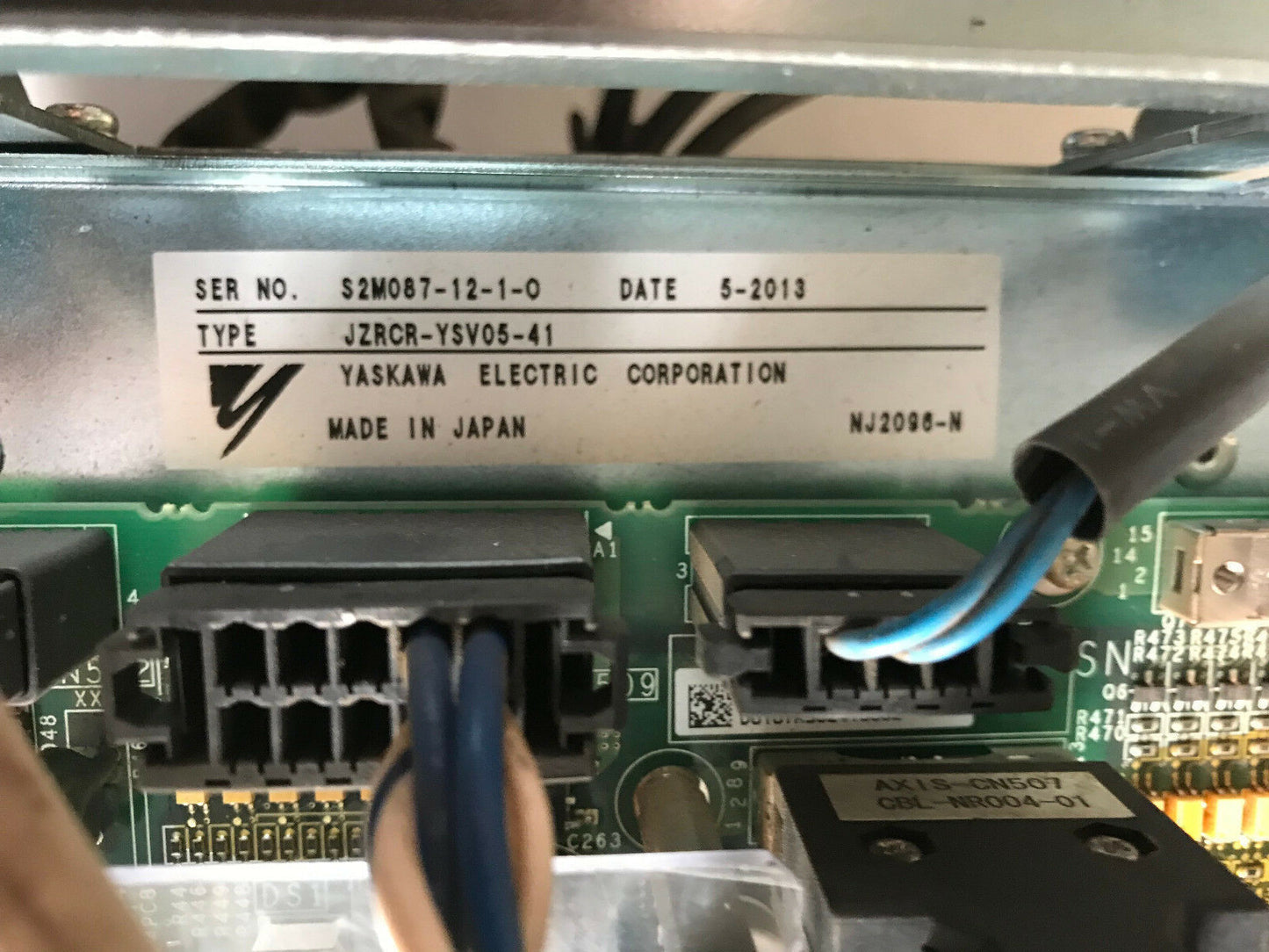 Yaskawa Jzrcr-Ysv05-41,Srda-Ms80,Srda-Eaxb01a,Srda-Eaxa01a, Servopack,Sm