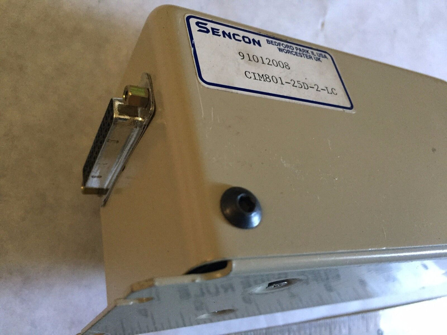 Sencon Cim801-25D-2-Lc,91012008 Isolation Module,Bm