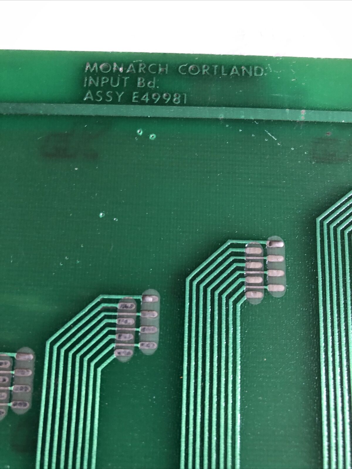 Monarch E49981 Instruments Input Board,Sf