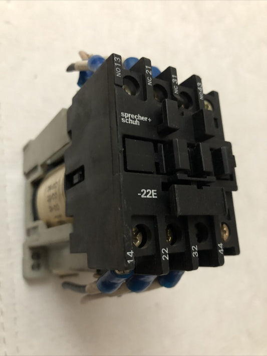 Sprecher Schuh Cs 3C  24V Coil 22E,Cs