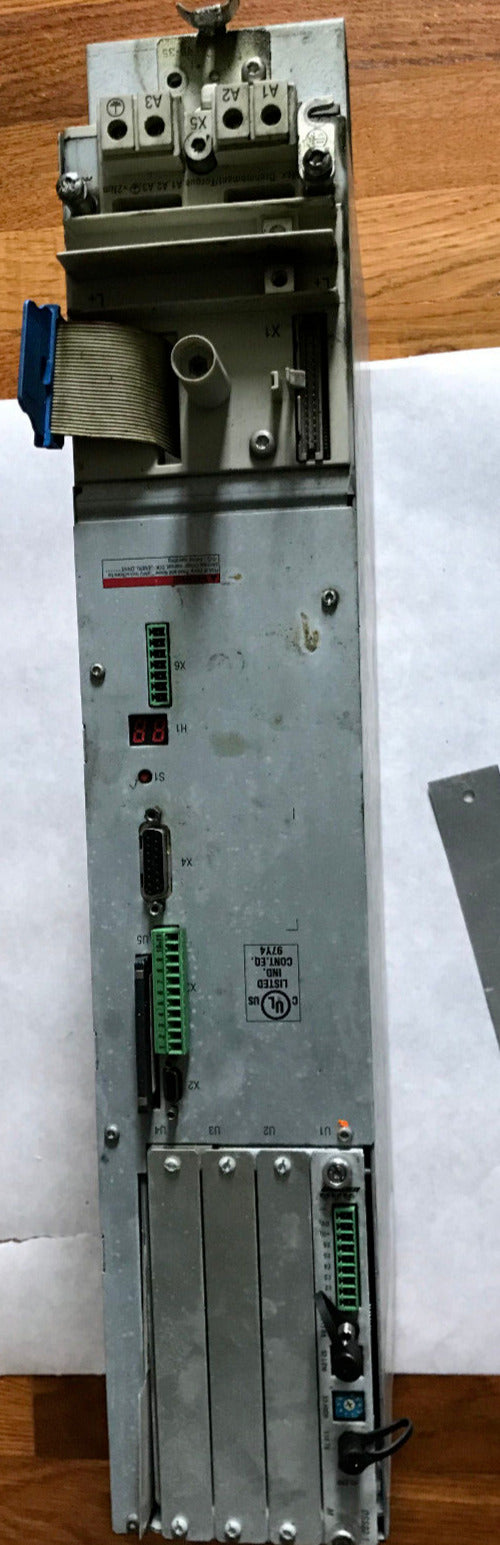 Rexroth Hds03.2-W075n Servo Drive. 3Xac 500V 40A,Sccr 42000A,Hdso3.2-Wo75n ,Eo