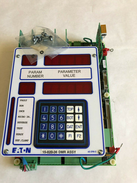 New Eaton 15-820-36 Dmr Operator Interface Panel,15-575-20,Dmr D/A,157752,Cl