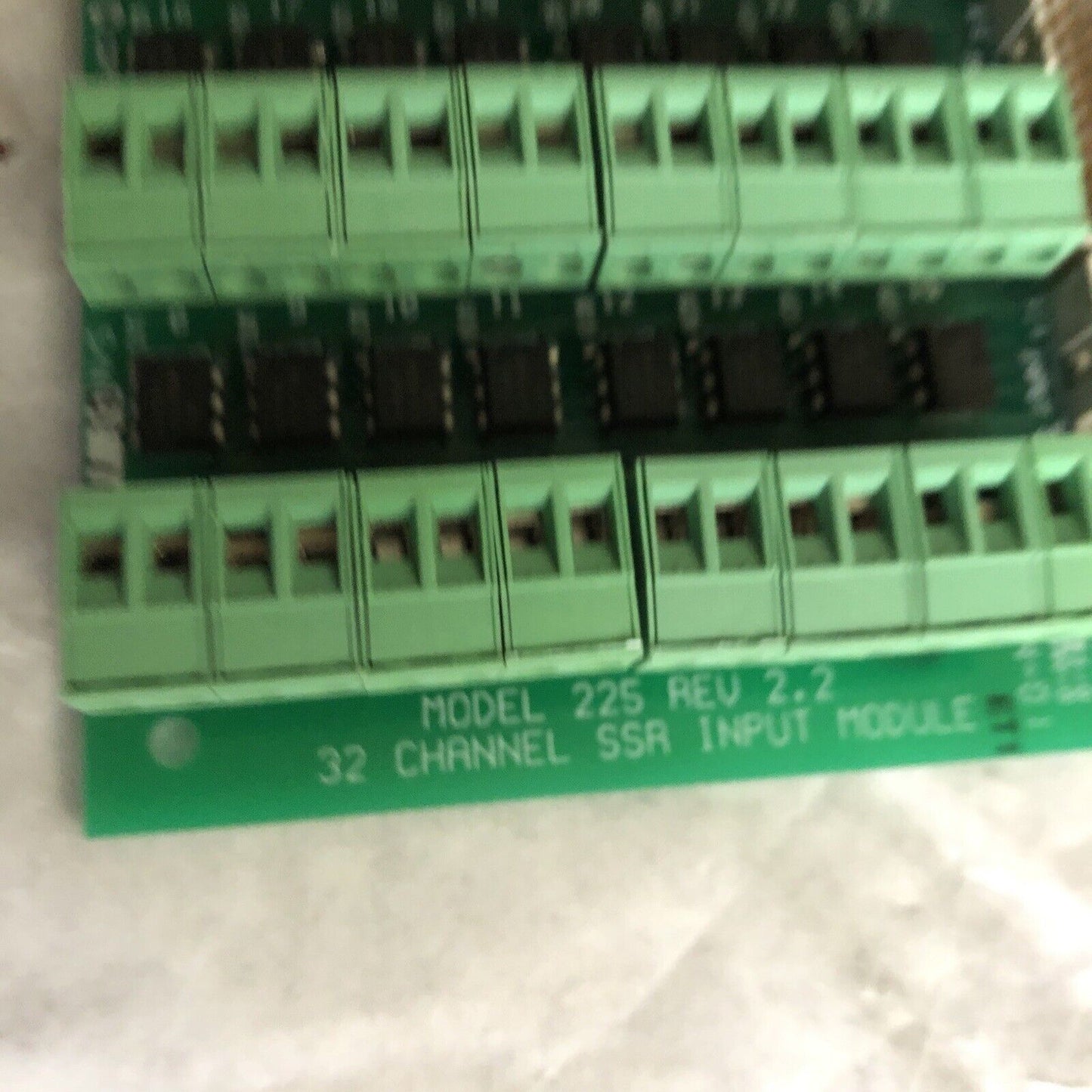 New Sciemetric Model 225 Rev 2.2, 32-Channel Ssr Input Module, Pcb Card,Ay
