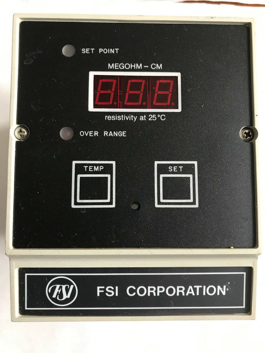Fsi Corporation 921Da1ply/Ep169 Temperature Controller Megohm-Cm 115V 3A 10Watt
