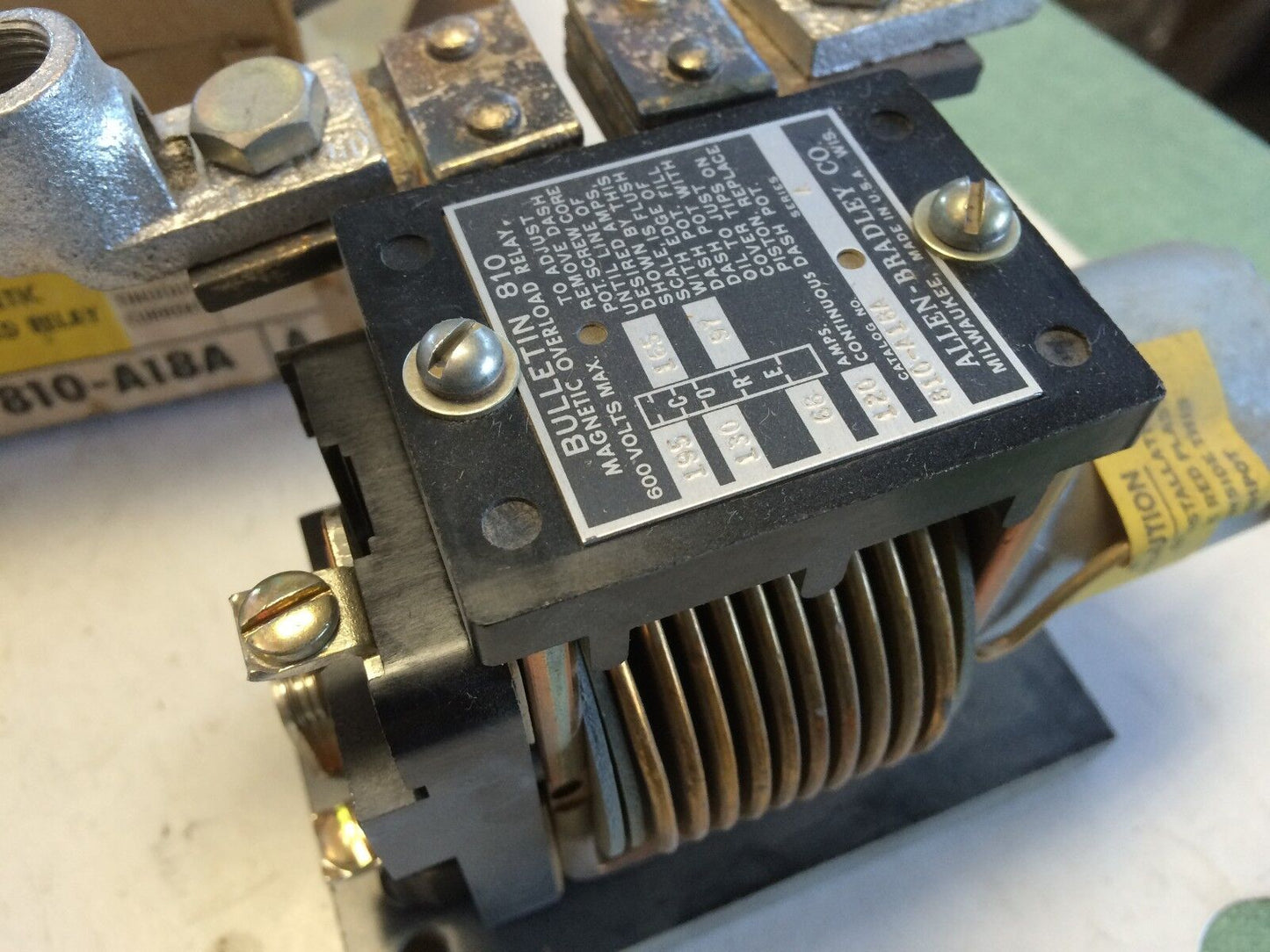 New Allen Bradley 810-A18a Inverse Time Current Relays,Coil Current 120A,Cn