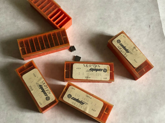 New Lot 60 Carboloy Ge 523 Sm10 32 Carbide Inserts, Grade: 449,4R6083,Sv