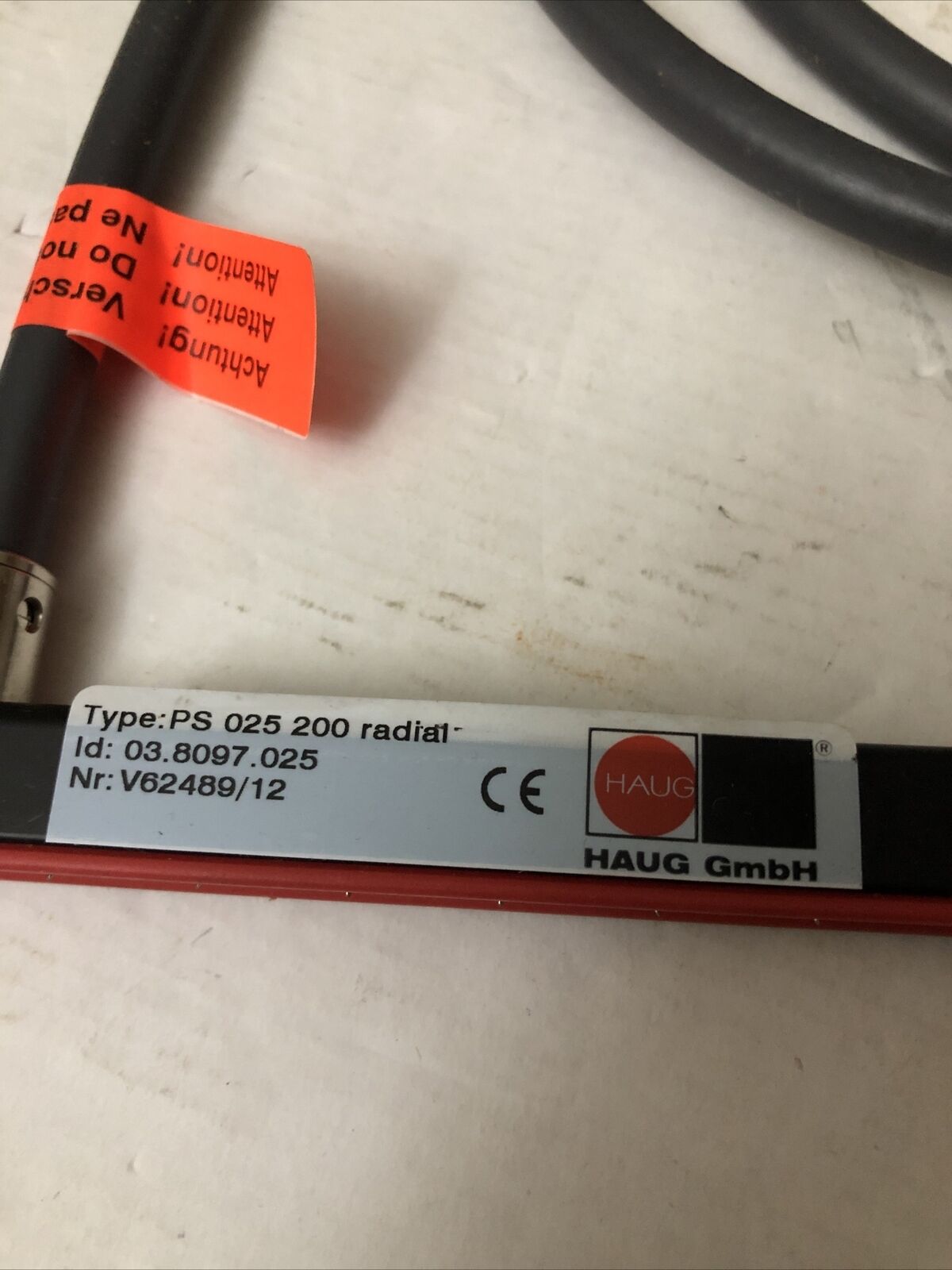 New Haug Ps 025 200 Radial ,03.8097.025,Ei Ps Static Elimination Bar,Cw