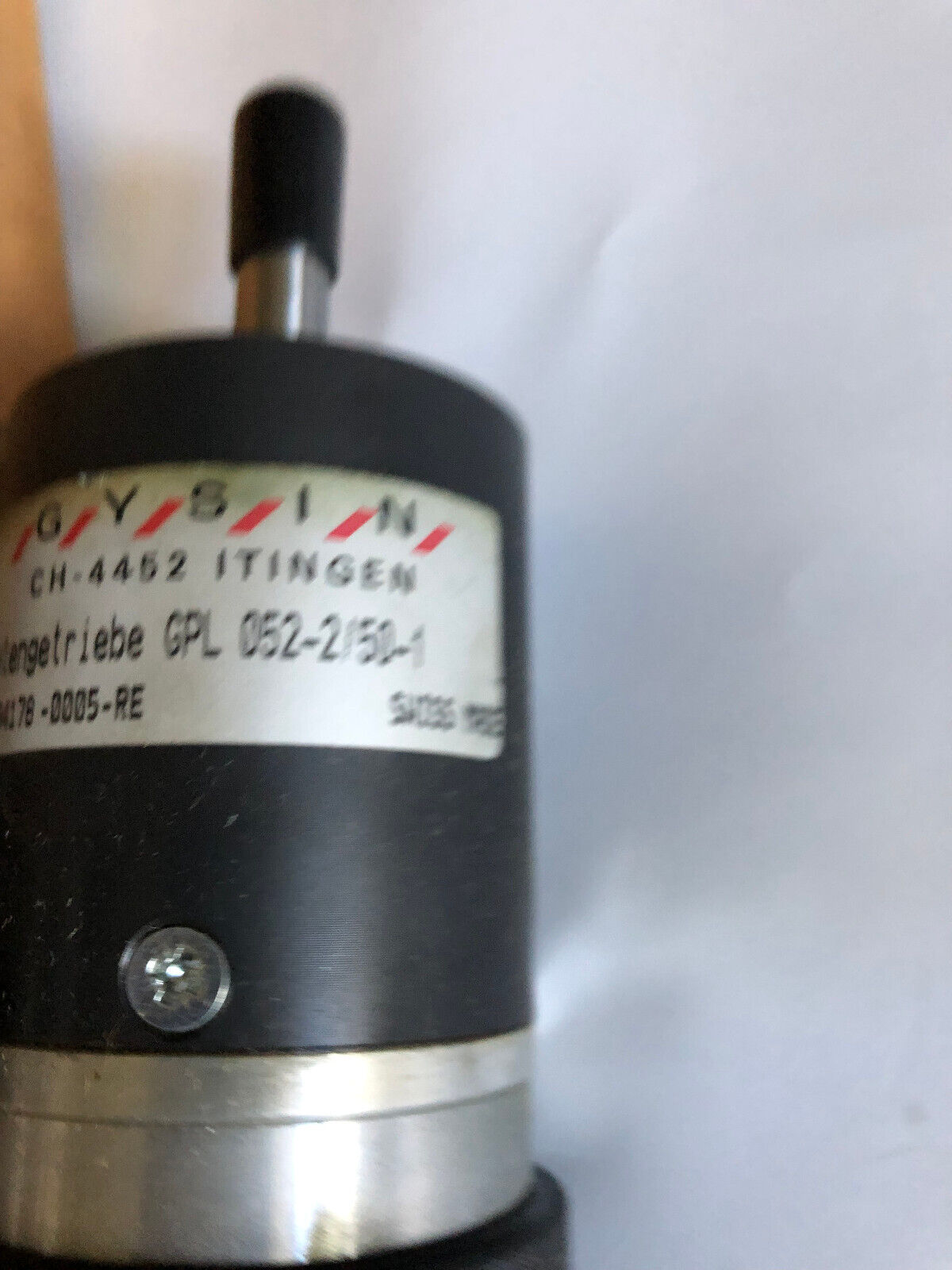 Rockwell Automation Dek 107707-3 S240+500Ld+50:1Gb Gearmotor,Gpl 052-2/50-1,Bw