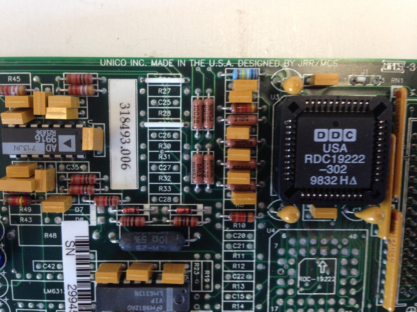 Unico  318493.006 Pc Board 318493.006 Mpcs-3-0,Dc
