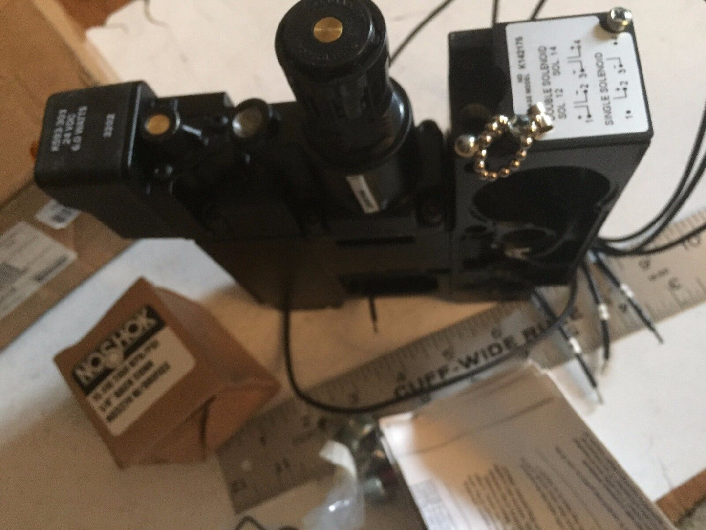 Parker Al11323bgn496cb Pneumatic K593-303 24Vdc 6 W Solenoid Valve K142175,Aa