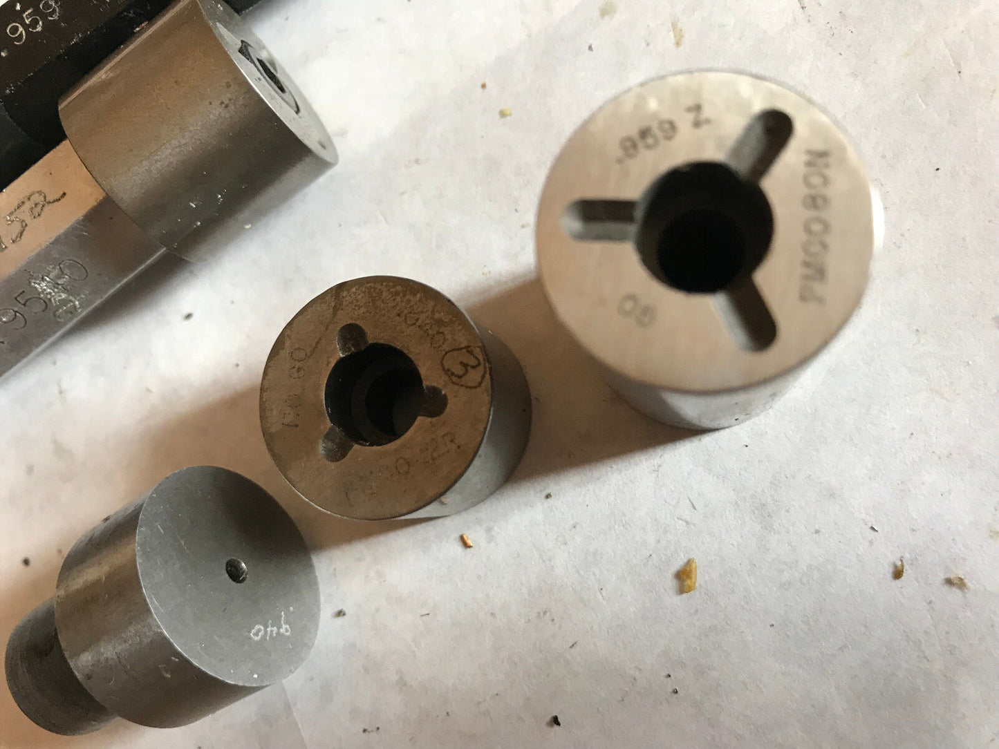 The Pipe Machinery 952 Inspection Gage Go No Go Plug .952 .959 .940 .940 .959,Ag