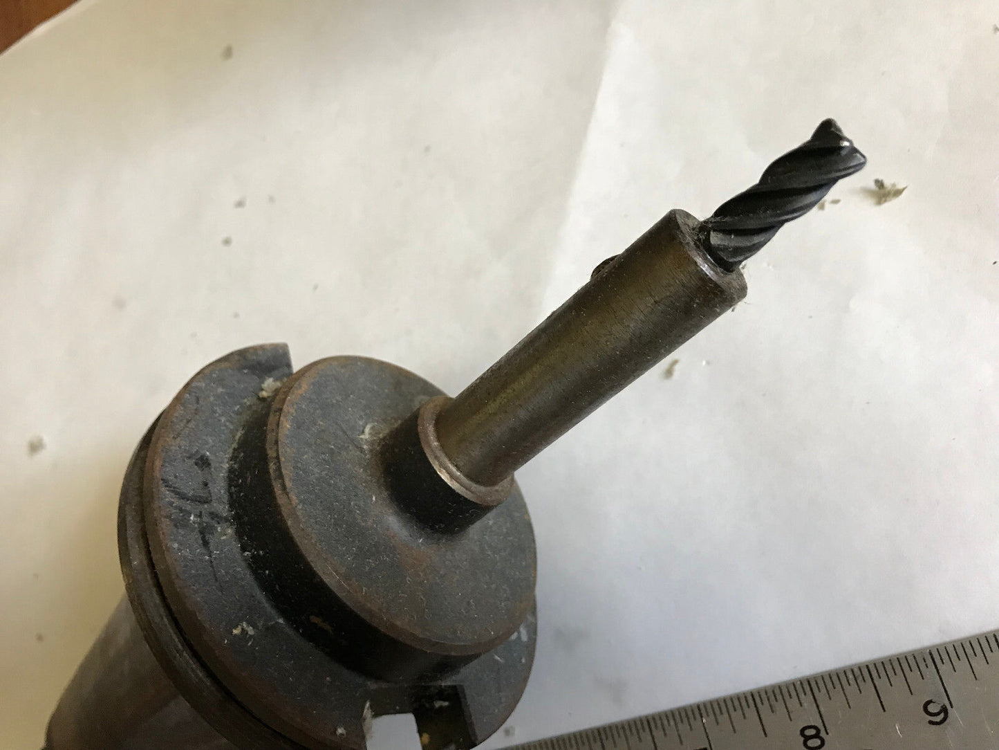 Briney V50e-038-450 Cat-50 3/8"Milling Tool Holder  Used,Ep
