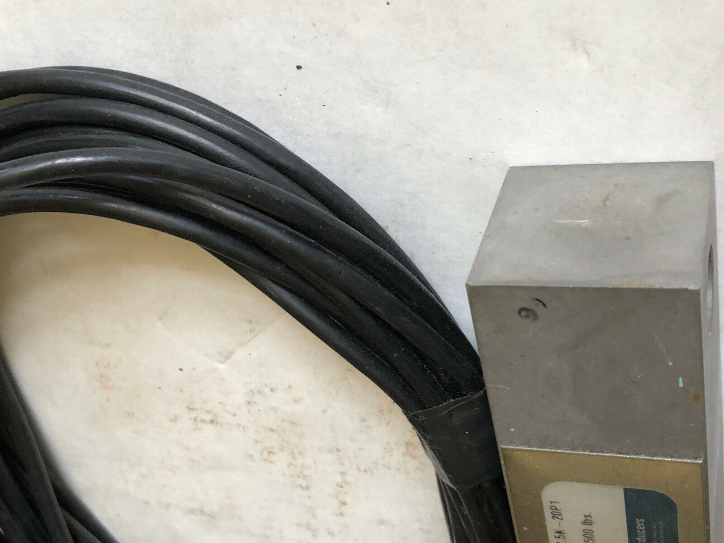 Revere 9123-D3-2.5K-20P1 Transducer,Load Cell Transducer 3.0Mv/V At 2500 Ibs,Ar