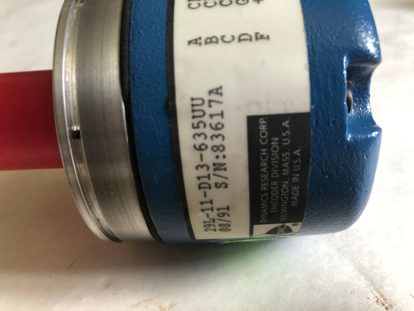 New Dynamics 29L-11-D13-635Uu Dynamics Research Drc 29L-11-D13-635Uu Encoder,Dd