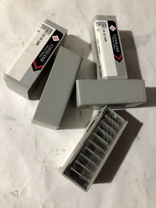 New Lot 50 Cleveland Twist Drill,Snmz-09-03-08M,Cq2,Carbide Inserts 99651,Tn