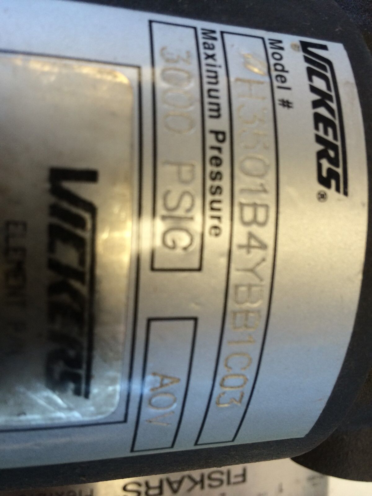 1” Npt Vickers H3501b4ybb1c03 Hydraulic Filter,3 Micron,50 Gpm,P-230304-01B,Fd