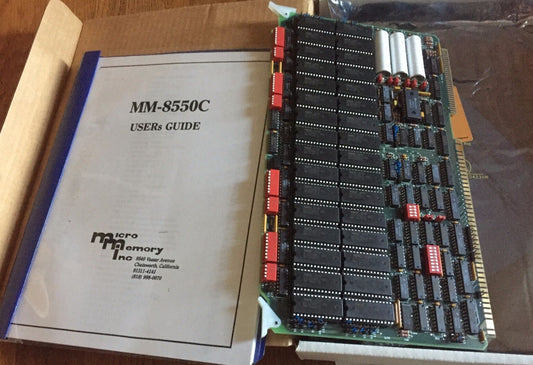 New Micro Memory Mm8550,Mm8550c,91571 Rev B,Mm8550-001 Board,Tm