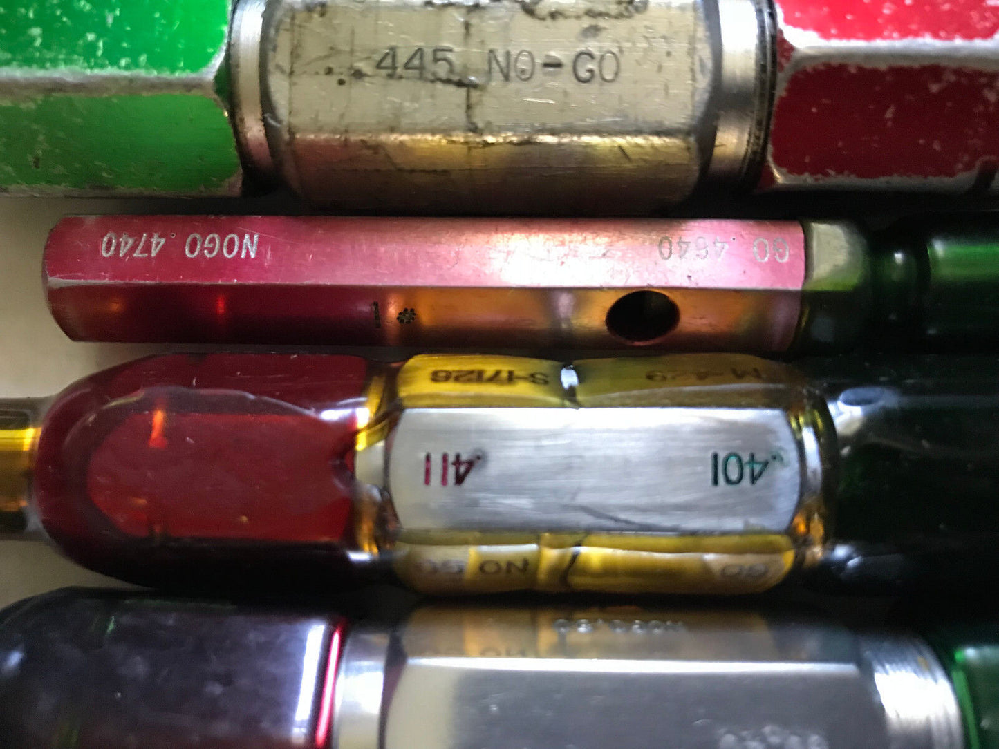 Lot Plug Gage Go Nogo Van Keuren .4401,4430,4375,4381,40,50,401,411,4640,445,Es