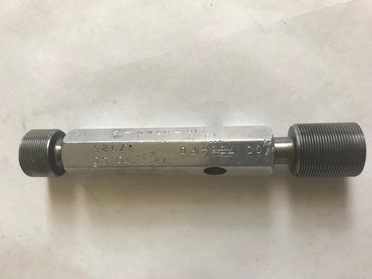 The Pipe Machineery .7884,.7925 Go Nogo Lh Rh Thread Plug Gauge 13/16-27Ns-2 ,Er