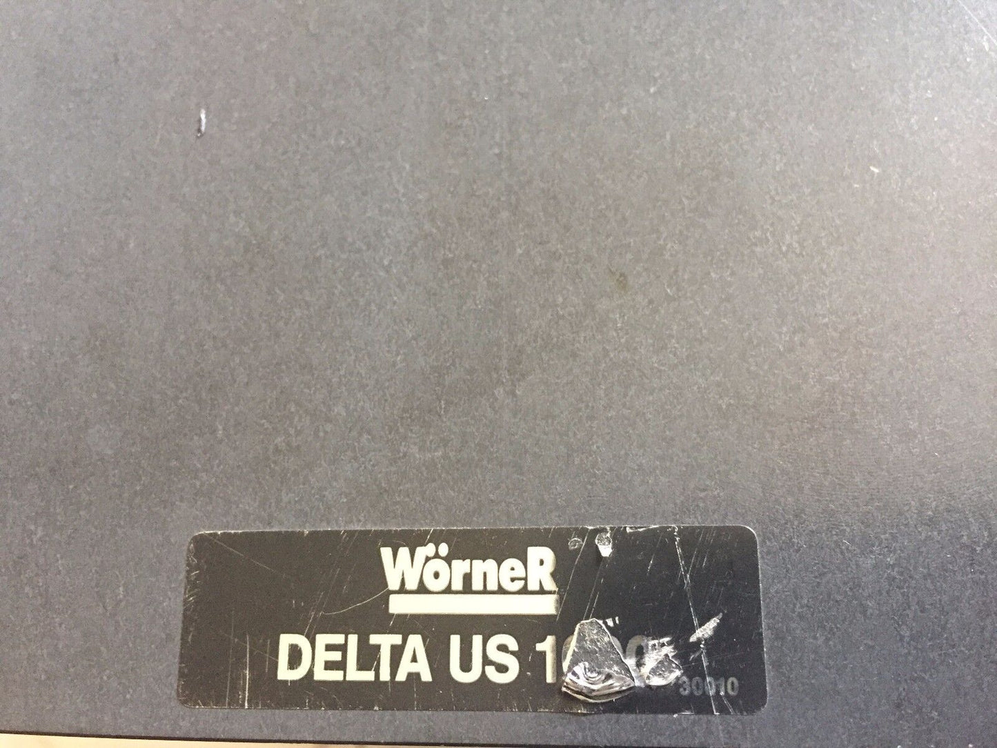 Worner Deltaus1000,30010,Delta Us 1000,031203 Separting Stop,Damping,Bg