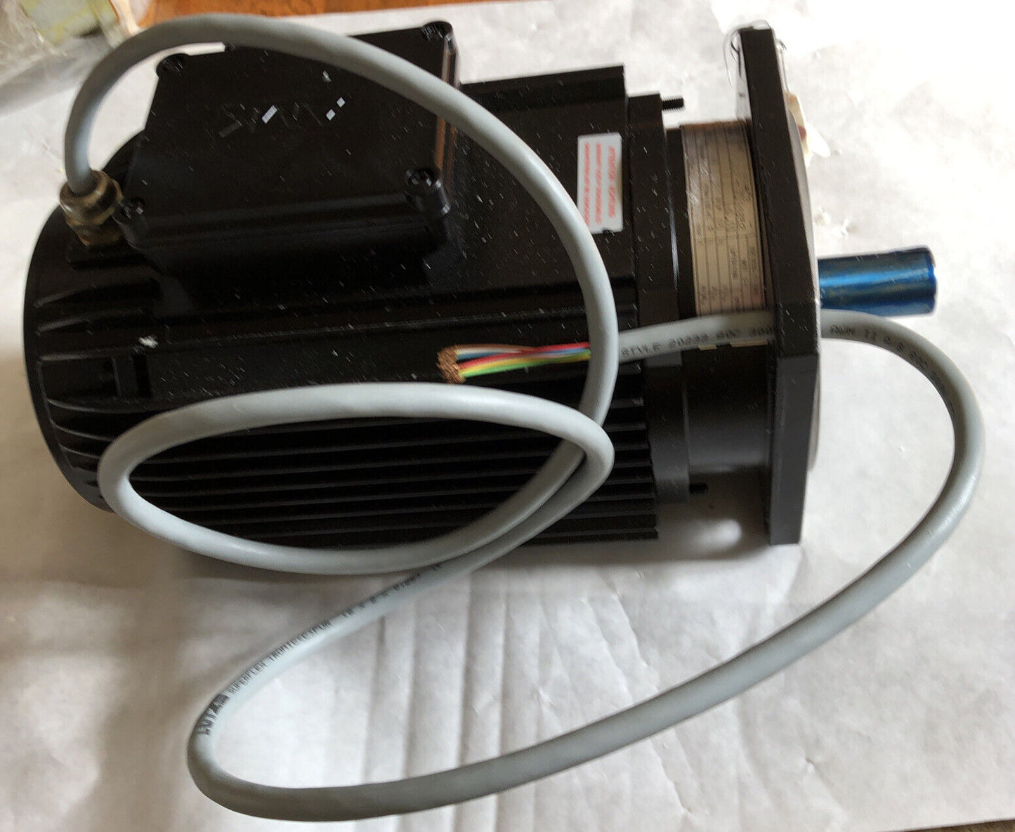 Amk Dvsa11-7-6-4-D00 Servo Motor, .93Kw,1500/3500Rpm,250A,P 0.93,92107595,Td