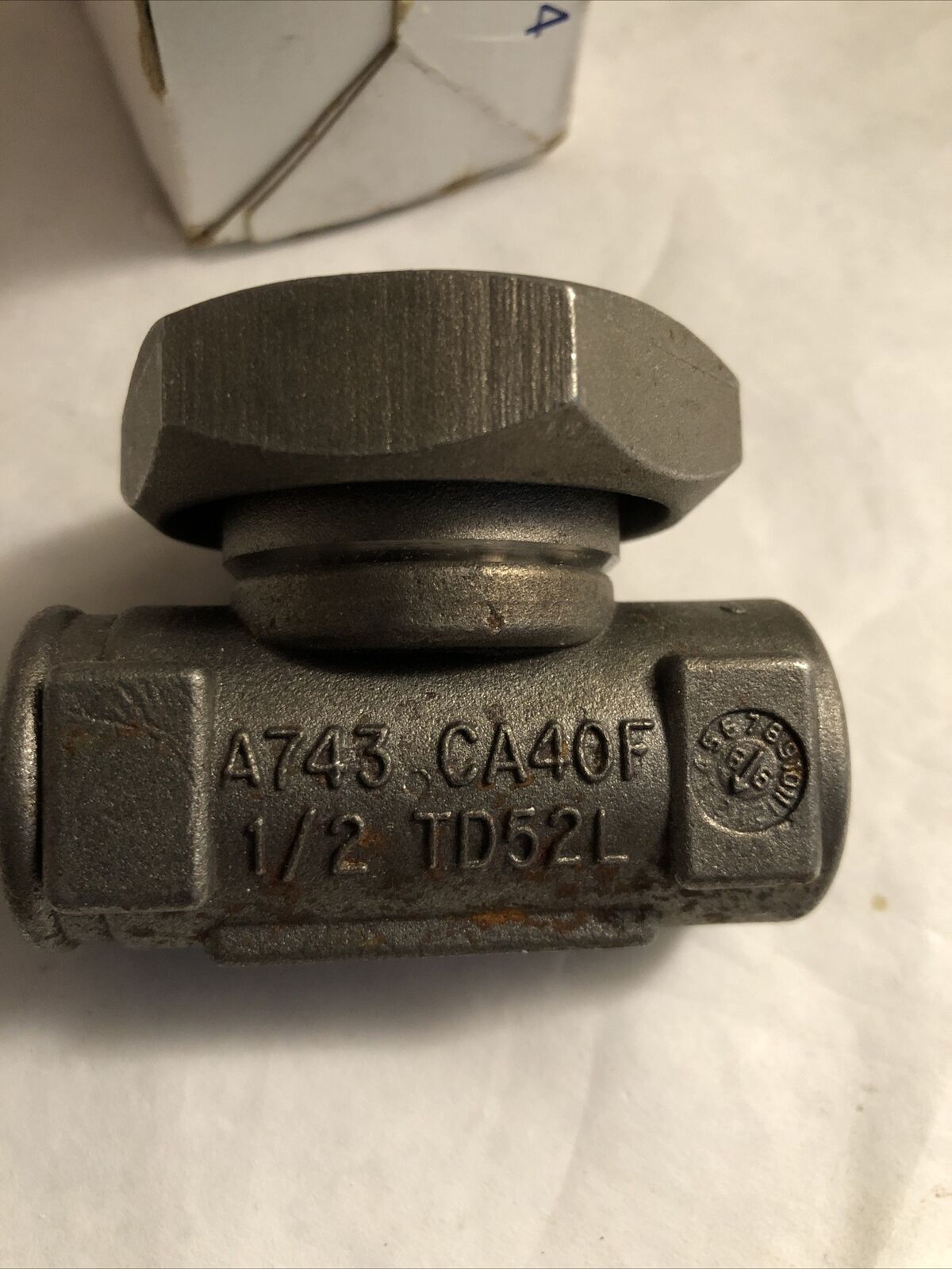 New 1/2" Npt Spirax-Sarco 1/2 Td52l Thermodynamic Steam Trap,B.M. 54771C,A743,Bw