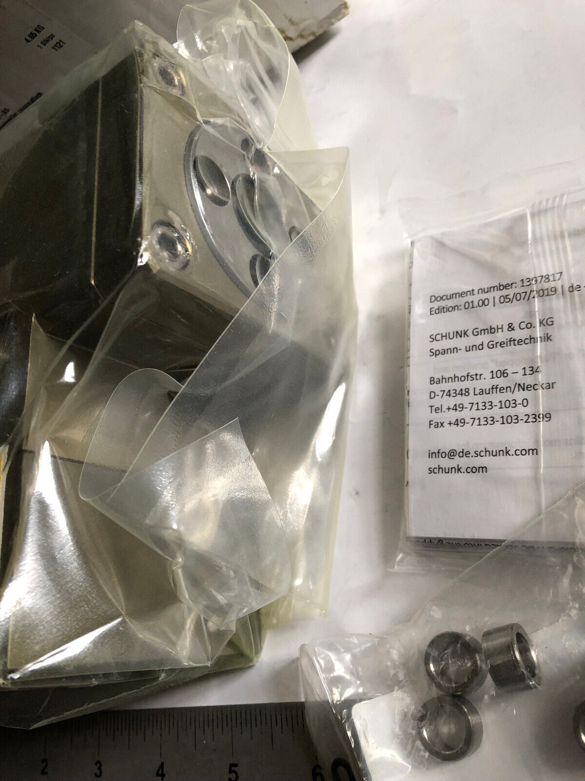 New Schunk Dpg+160-1-As Pneumatic Sealed Universal Gripper. 1316081,Ar