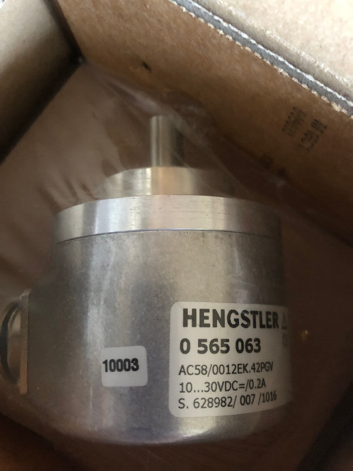 New Hengstler 0 565 063,Ac58/0012Ek.42Pgv Optical Incremental Encoder,Tj
