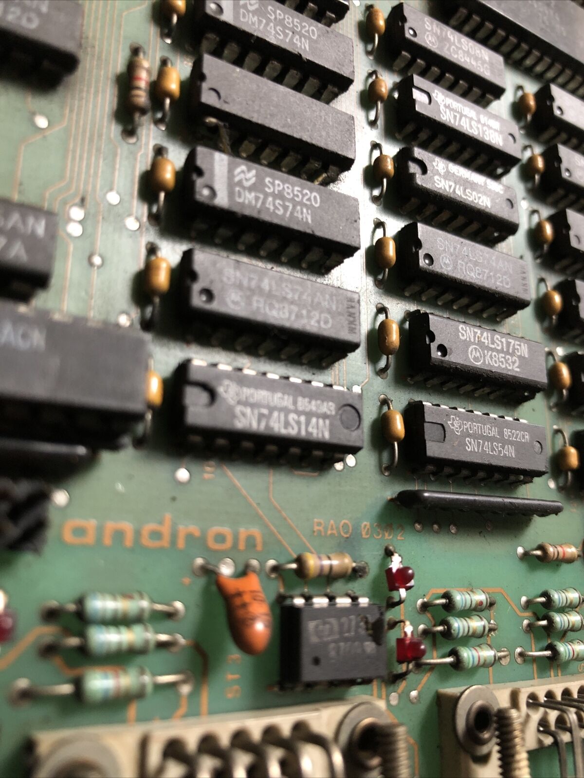 Andron Rao 0302, Tm 4256Fn9 Pcb Board  Rao 0302,Tm 4256Fn9,Bl