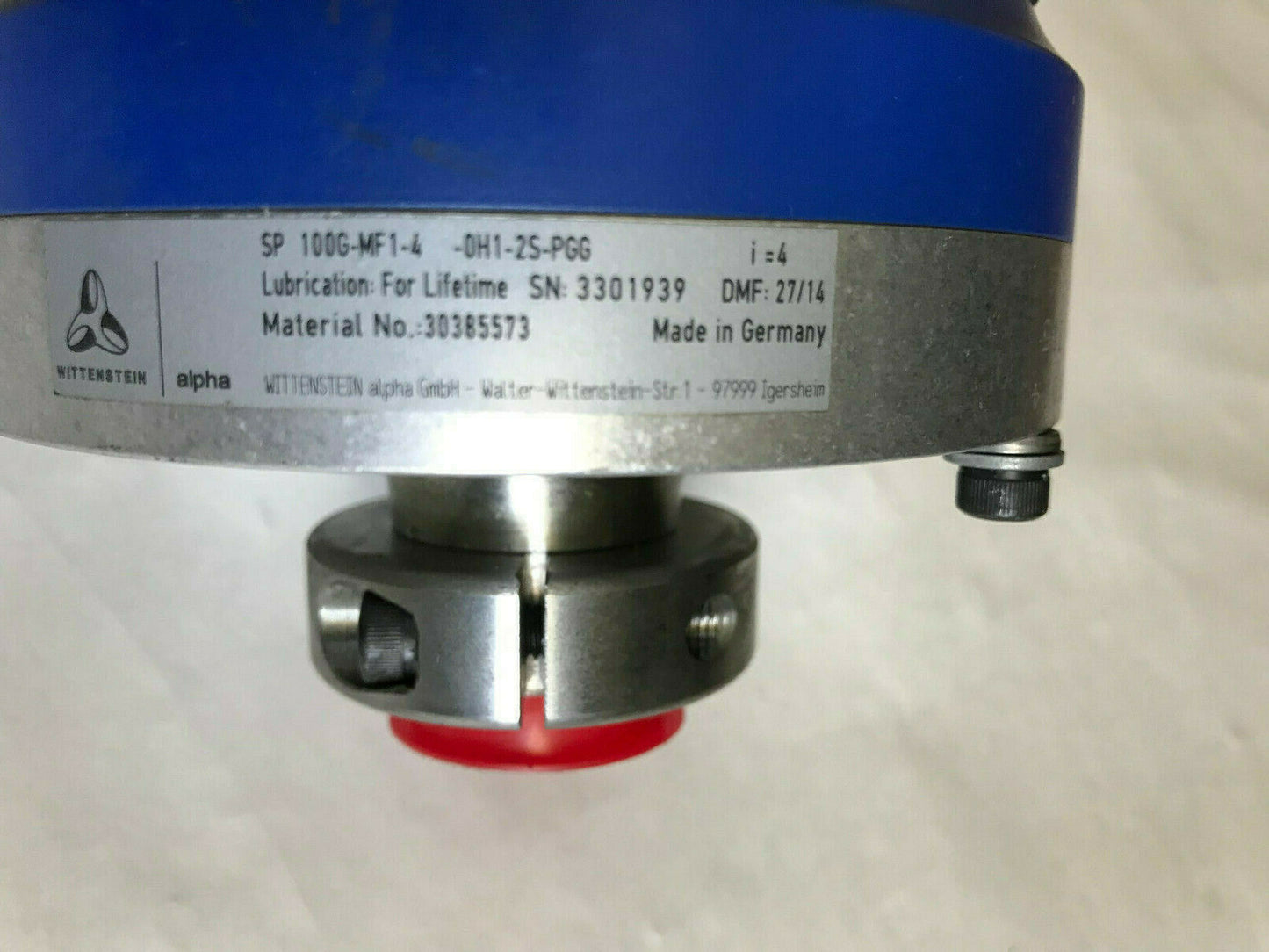 New Alpha Sp 100G-Mf1-4-0H1-2S-Pgg Planetary Gear Reducer,30385573,Sf