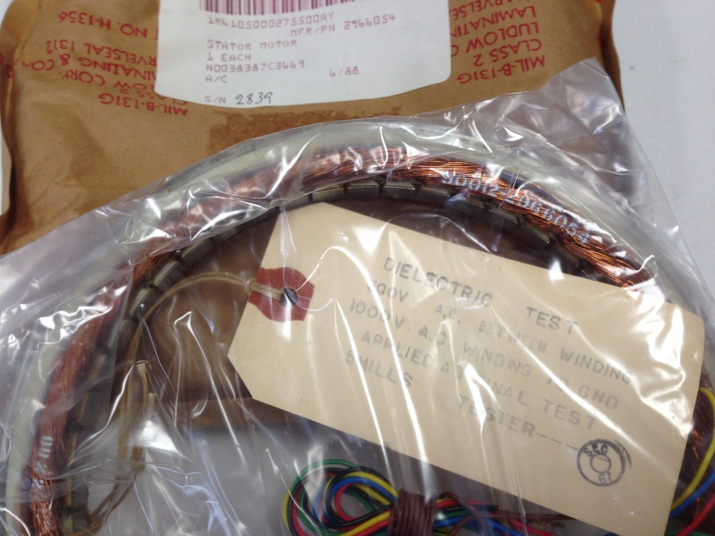 New Honeywell 2966054, 90012-2966054 ,Stator Motor,Dl