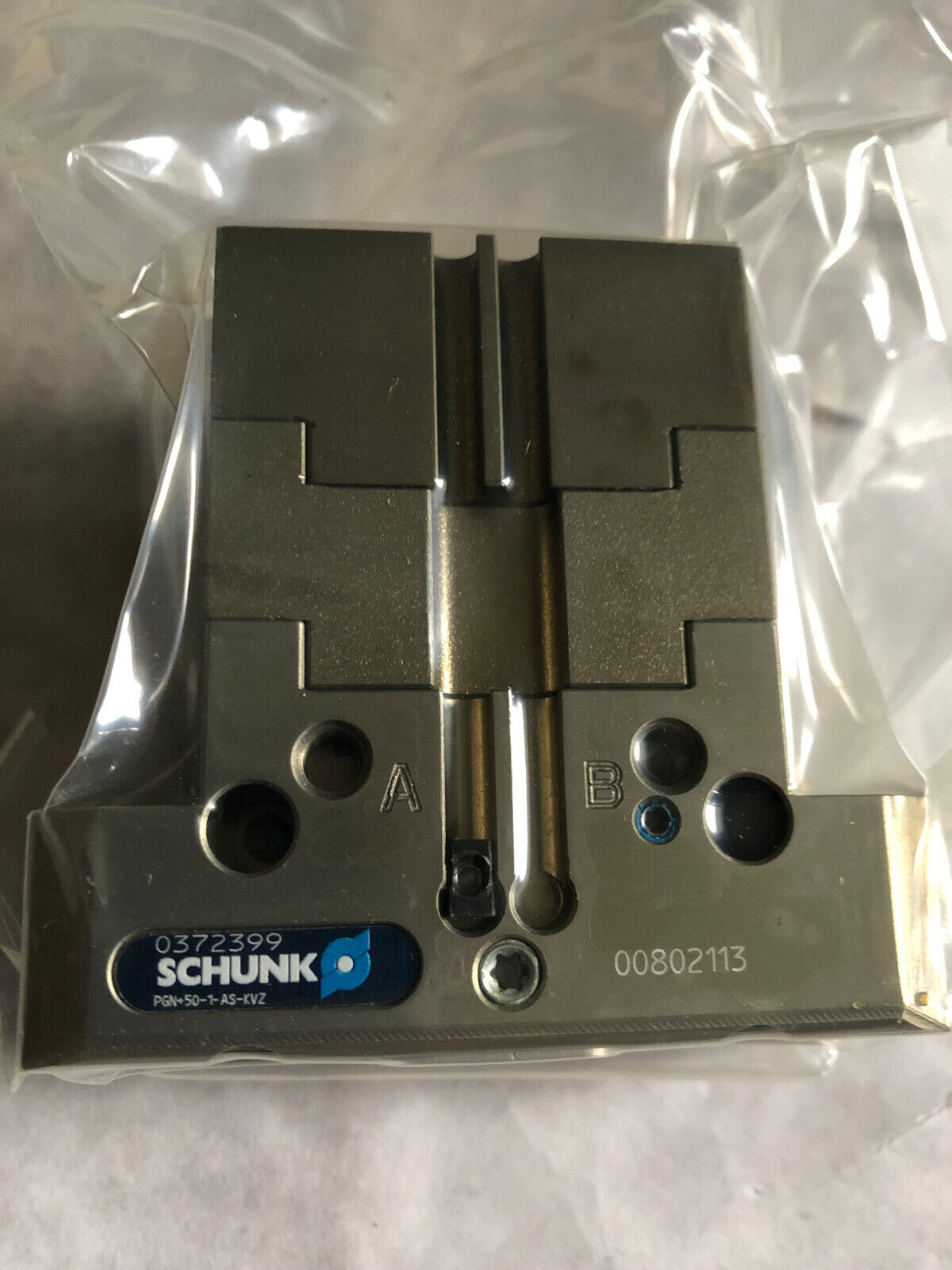 New Schunk Pgn+50-1-As-Kvz Universal Pneumatic Gripper,0372399,Ed