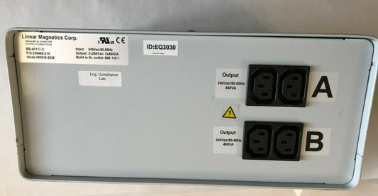 Linear Magnetics 036488-010,Bb-40117-C,Eq3030,W0919-0028 Controller ,Sj